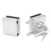 2PCS Push Sliding Gate Lock Corrosion Resistant Antioxidant Stainless Steel