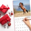 2025 Wall Calendar,Calendar 2025,Horse Cattle Monthly Wall Calendar, 12" x