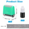 PATIKIL Identity Theft Protection Roller Stamp, 1.7" Confidential Roller Stamp