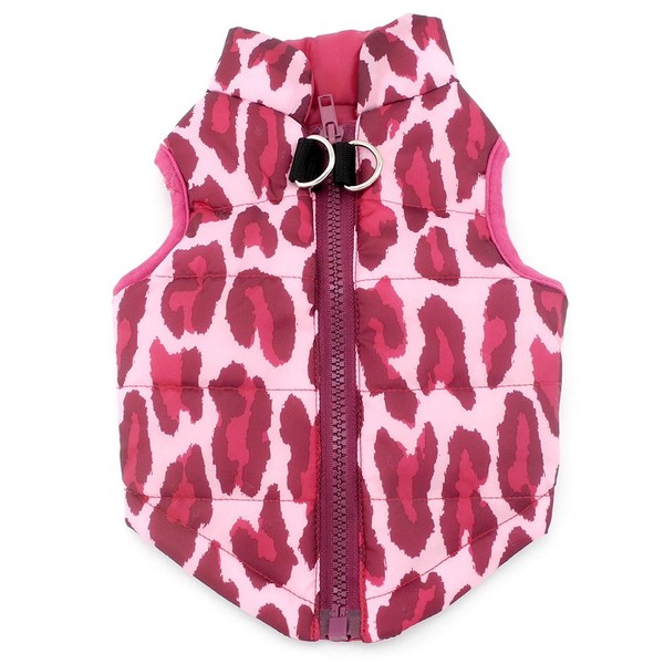 SMALLLEE_LUCKY_STORE New Various Pet Cat Dog Soft Padded Vest Harness Small Dog Clothes