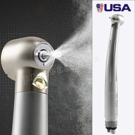 SELF-POWER NSK Style Dental Fiber Optic LED E-generator High Speed Handpiece Turbine 4 HOLE
