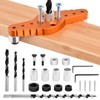 NOWHYX Dowel Jig Kit for Floating Shelf Bracket Self Centering