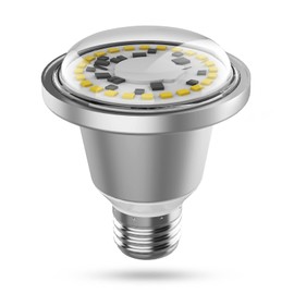 SANSI 60W Equivalent LED Grow Light Bulb, BR20 12W Full Spectrum Plant Light Bulb E26 Base, 25,000 Hours Lifespan IP54 Waterproof Grow Light for Indoor Outdoor Plants