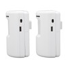 Wireless Doorbell Alarm Motion Sensor Detector Alert with 2 Sensor