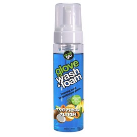 gloveglu Tropical Punch Torwarthandschuh Wash & Foam, Tropischer Fruchtduft, 200 ml, schäumender Reiniger für Torwarthandschuhe