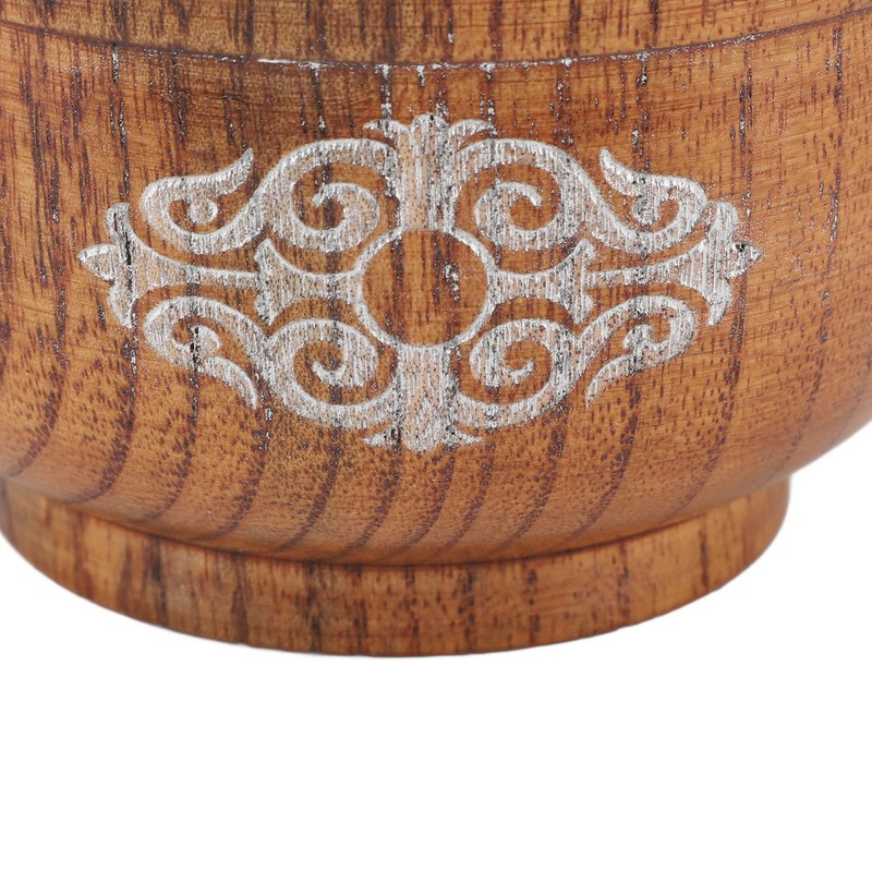 Bowl Sour Jujuba Wood Handmade Anti Scald Classic Rice Bowl
