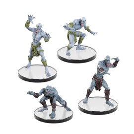 WizKids D&D Icons of The Realms: Undead Armies - Ghouls & Ghasts | Dungeons and Dragons Figures | Pre-Painted | Tabletop Accessories