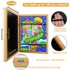 Kids Art Frames Front Opening A4, Childrens Artwork Display Picture