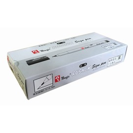 マジック 水性ペン ラッション サインペン 細字 黒 10本 B-MRSS-T1