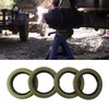Vicue 4 Pack Trailer Hub Grease Seals, Double Lip, 2.25"