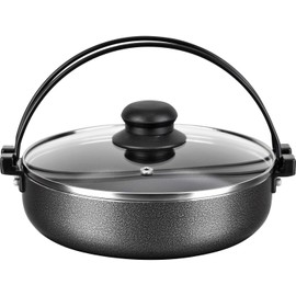 Wahei Freiz Sukiyaki RB-1687 Sukiyaki Pot, 7.9 inches (20 cm), For 1 - 2 People, Small People, Easy Care, Fluorine Resin Treatment, Compatible with Induction and Gas