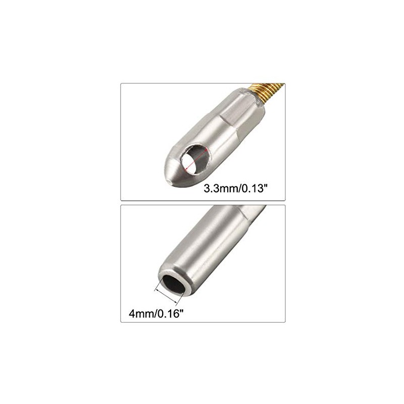 uxcell 175mm/6-inch Flexible Fish Tape Replacement Leader Wire Cable Puller