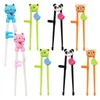 8 Pairs Training Chopsticks for Kids, Beginners Learning Chopsticks, Cute