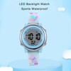 LED Kids Watch Waterproof Backlight Cartoon Digital Child Watch with