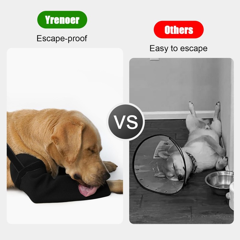 yrenoer Front Leg Dog Recovery Sleeves - Cone Collar Alternative,
