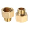 DTGN G1/4 Male x G3/8 Female Brass Threaded Pipe Fitting