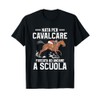Divertente Regalo di Equitazione per Un Amante dei Cavalli Maglietta