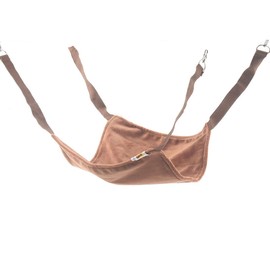 emours Hammock Cage Bed for Cat Kitten Ferret Hamster Guinea Pig Mice Gerbils Rat Chinchilla Small Pet (M (19.6 x 14.1 inch)