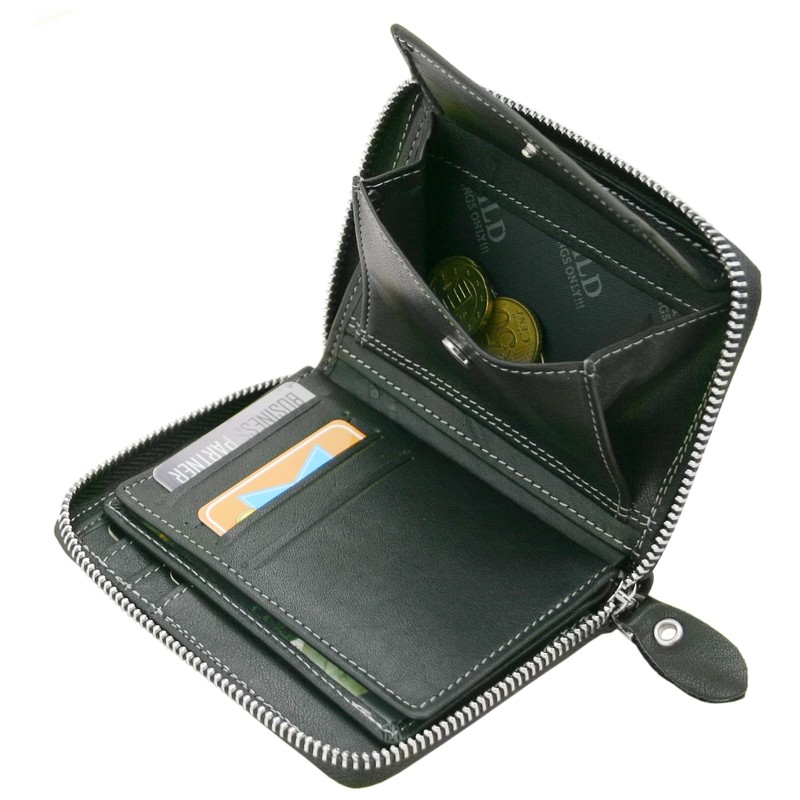 WILD THINGS ONLY !!! Men's Wallet with Zip - Leather