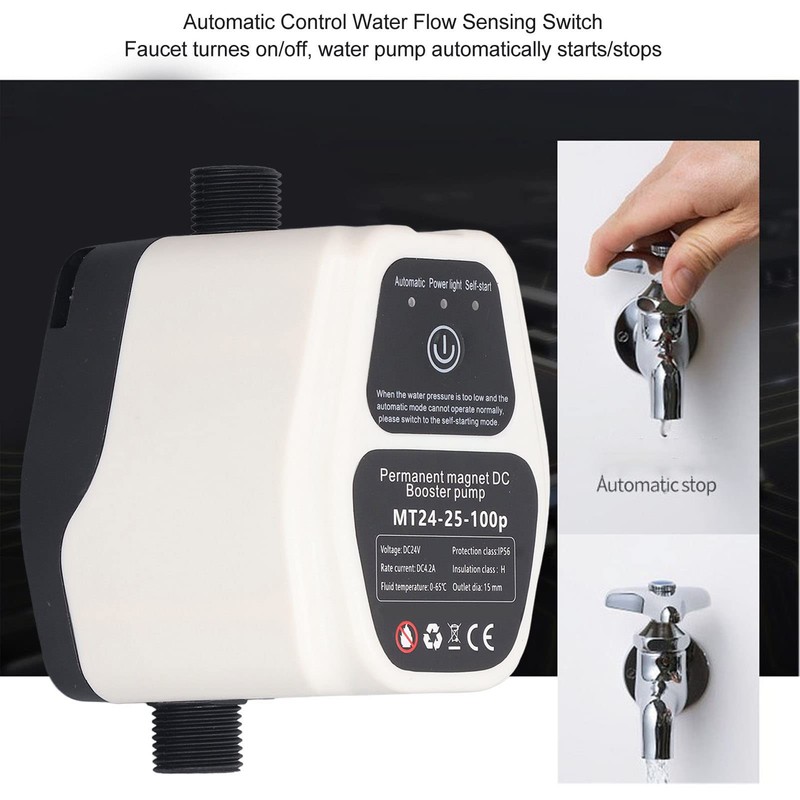 Booster Pump, Intelligent Sensing Energy Saving 25L Large Water Pressure