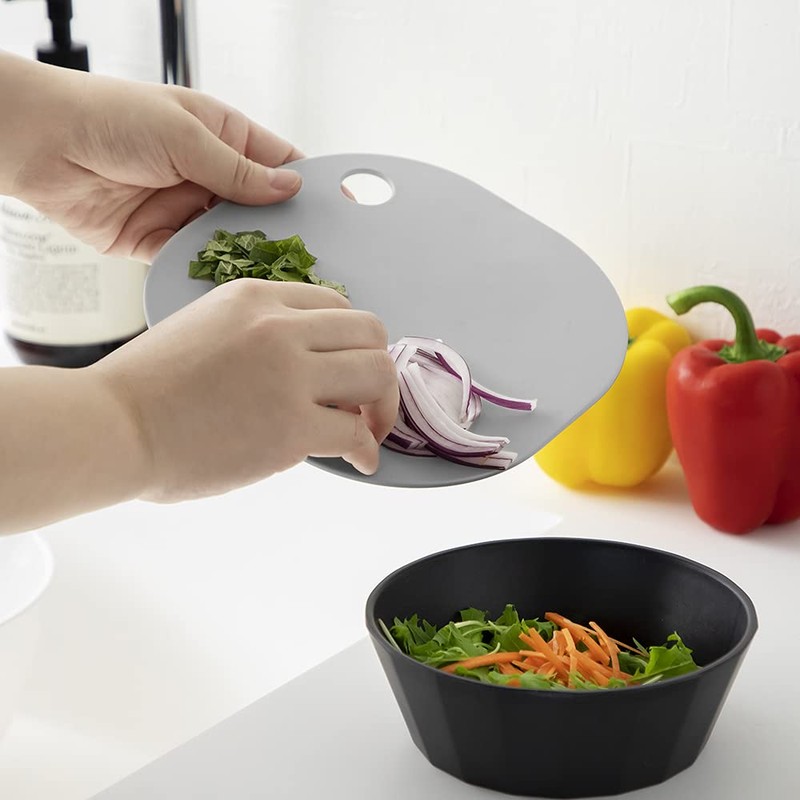 &NE NIK-178-GY Cutting Board, Gray, 1 Piece, Width 7.3 x