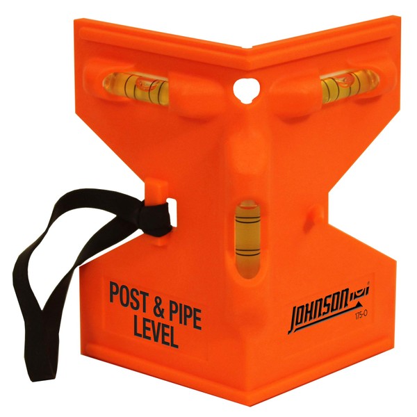 Johnson Level & Tool 175-O GloOrange Post Level