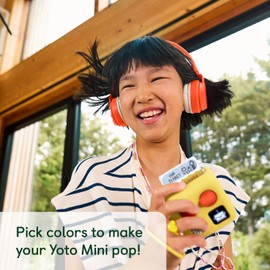 Yoto Mini Adventure Jacket in Sweet Corn (Yellow) with Matching Wrist Lanyard – Accessory for Kids Mini Audio Device, Anti-Slip Silicone Skin Cover, Fitted Protective Sleeve Case