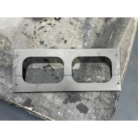 Holley Dominator  Weld on bar mount  MADE IN USA CNC CUT AND BENT