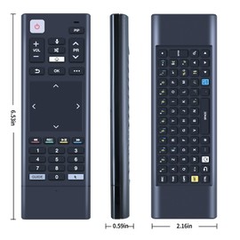 ZWP AKB73975302 Replacement Voice Keyboard Remote Control fit for LG QR1-MEDIA Voice Keyboard SFR