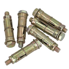 M8 8mm x 60mm Expansion Rawl Bolt for Masonry Sleeve Anchors Fastener 12pk