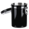 Stainless Steel Sealed Canister Coffee Bean Flour Sugar Container Holder