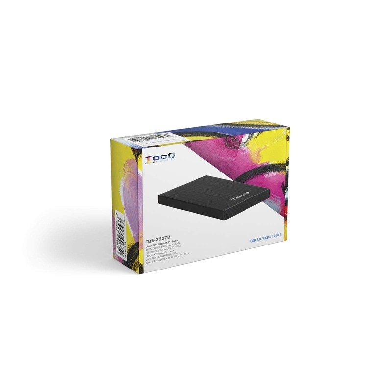 Tooq TQE-2527B Case for Hard Drive (2.5 Inch, SATA USB