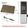 Marte Vanci Mini Pocket Notebook, A7 40 Sheets Quick Notes