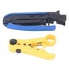 Coax Crimper Tool Kit for Cable Compression with Stripping Tool