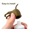 Pooping Dog Butt Toothpaste Dispenser Topper 3 ​pcs, Dog Butt