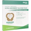 Sacral Silicone Ultra-Absorbent Foam Dressing 7" X 6.8" Box of