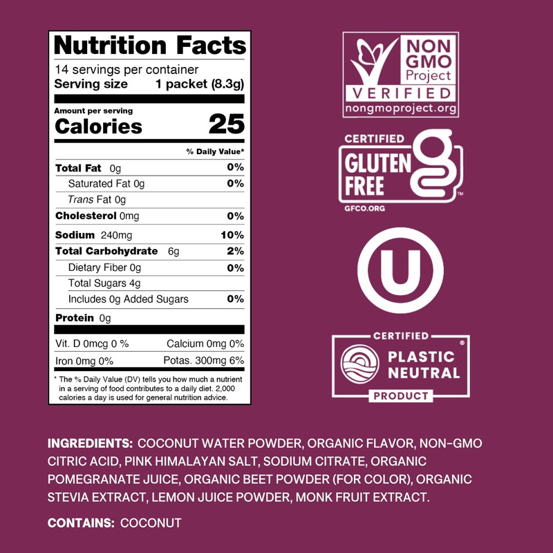 Cure Hydration Cure Hydrating Plant Based Electrolyte Mix | Powder