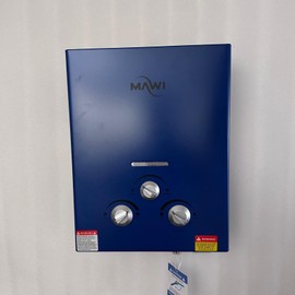 Tankless water heater, Gas water heater Vent Free (LOW WATER PRESSURE STARTUP) 1.6 GPM PROPANE LPG Overheating protection, Instant hot water for house