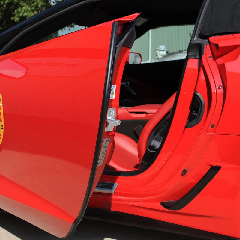 Black Door Edge Guards Pair | Corvette C7 2014–2019