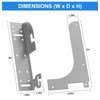 Demimy Cabinet Door Mount Kit for Pull-Out Trash Cans, Organizers