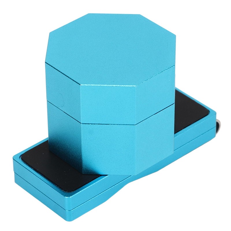 Pool Chalk Holder, Chalk Holder, Aluminum Alloy Octagonal Magnetic Billiard