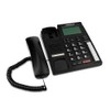 RadioShack Teléfono Alámbrico con Alarma Casa | Color Negro