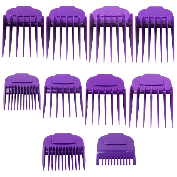 Magnetic Clipper Guards Guide Comb 10PCS Fit For Andis Master