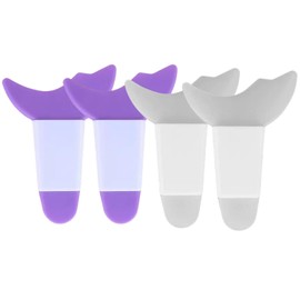 Mascara Guard Multi-functional Eye Makeup Assist, 4 Pack Mascara and Eyeshadow Application Support Tool Auxiliary Pad Eyelash Makeup Aid Tool