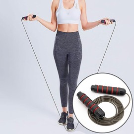 Ram® Skipping Rope Men Womens Kids Gym Adjustable Skipping Rope For Exercise Fat Burnout Workout Gym Training Rope