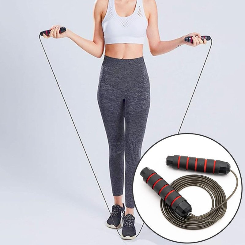 Ram® Skipping Rope Men Womens Kids Gym Adjustable Skipping Rope