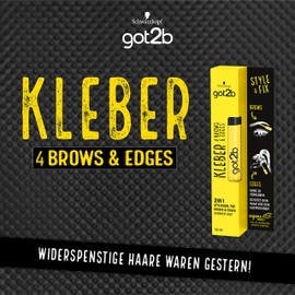 GOT2B 2-in-1 Styling Gel Glue 4 Brows & Edges 2-in-1 16 ml