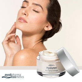 Hyaluronic Anti-Ageing Cream Gel I Reduces Wrinkles I with SPF30 I for an Even Skin I Gentle Fragrance