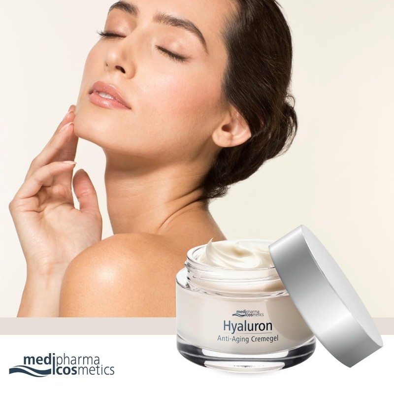 Hyaluronic Anti-Ageing Cream Gel I Reduces Wrinkles I with SPF30
