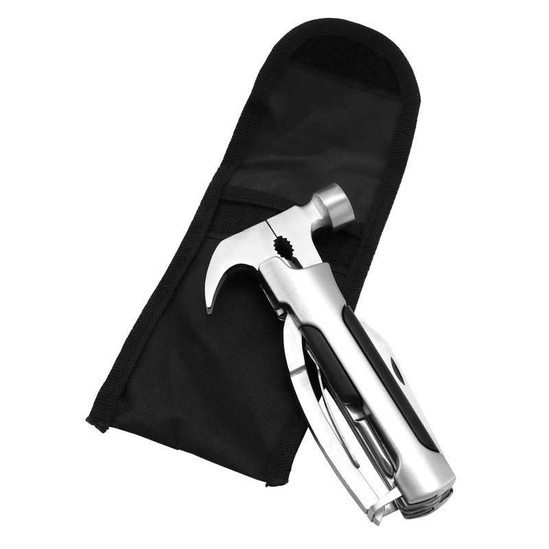 QWORK® All in One Hammer Multitool, Multi Tool Gadgets, Camping